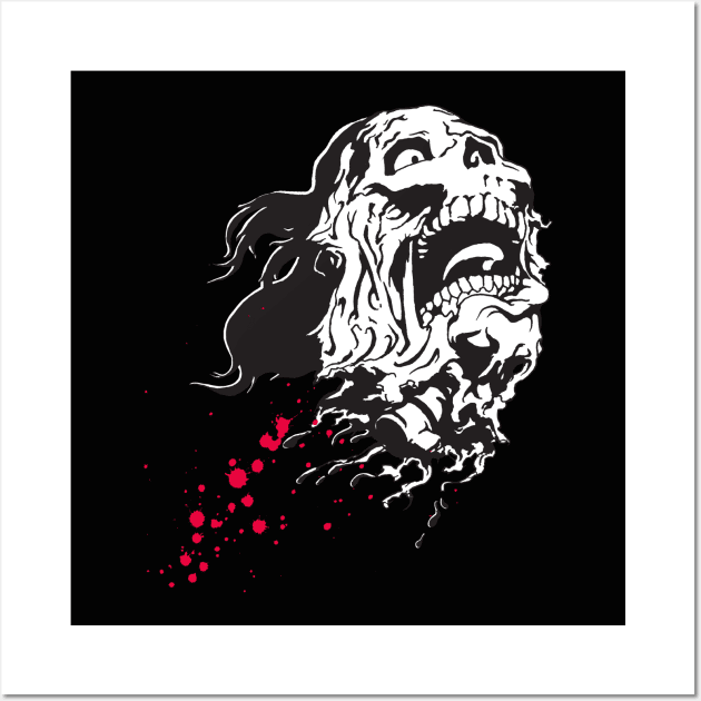 Severed Head Wall Art by BenHouse